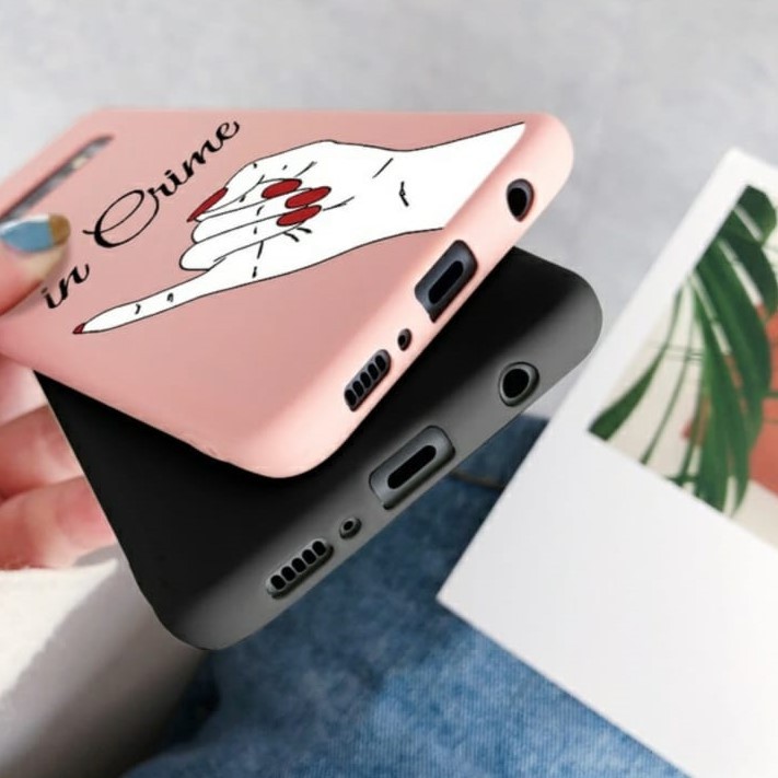 [S13] Soft Case Tpu Couple Patners in Crime for Oppo Vivo Xiaomi Realme Iphone Samsung