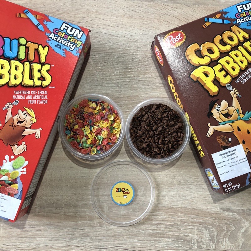 

PROMO BUNDLE! Cereal Impor. Fruity Pebbles + Cocoa Pebbles