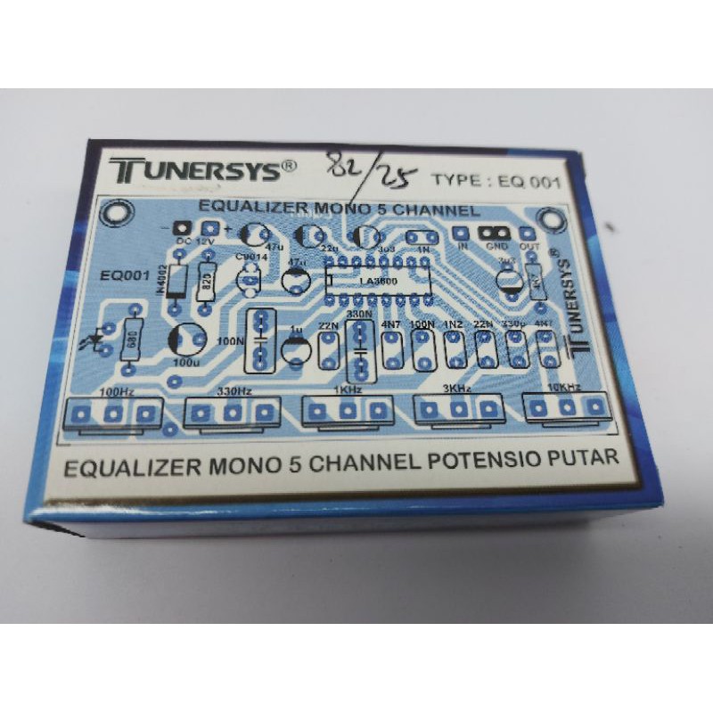 Kit Equalizer 5 Channel Lotus Tunersys Potensio Putar