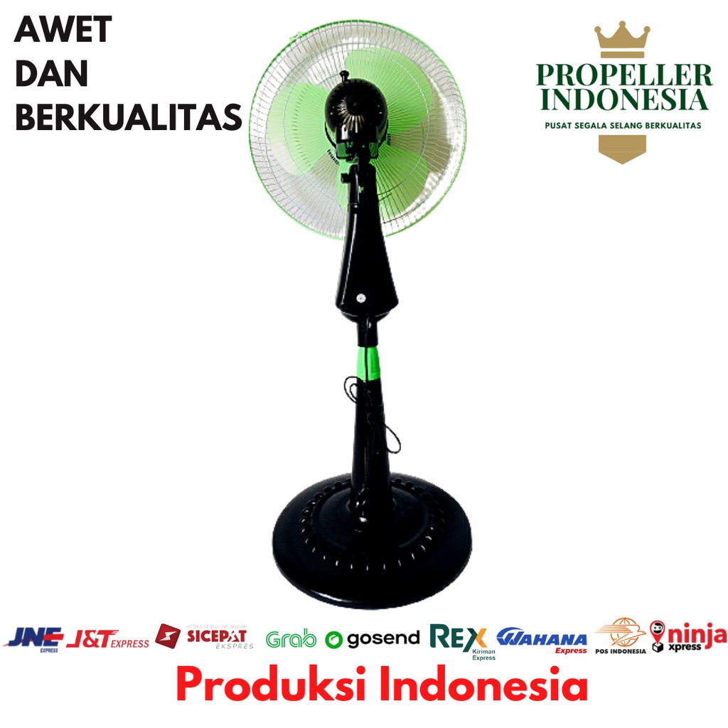 Kipas/ Kipas Angin Berdiri/ Kipas Angin Standing 16 inch Ungu 1606