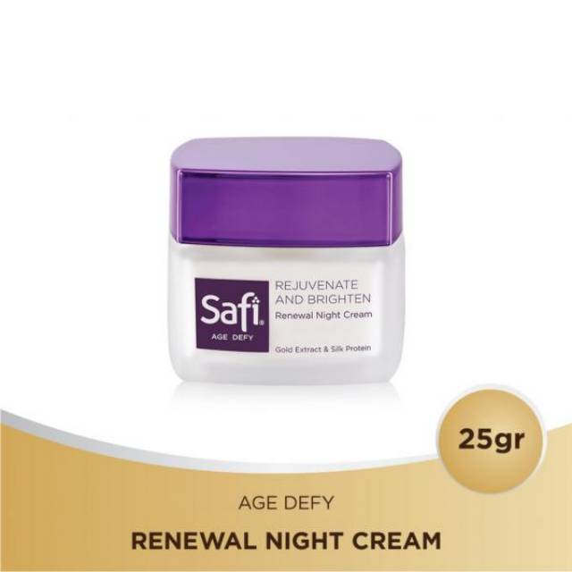 SAFI AGE DEFY NIGHT CREAM- SAFI AGE DEFY RENEWAL NIGHT CREAM