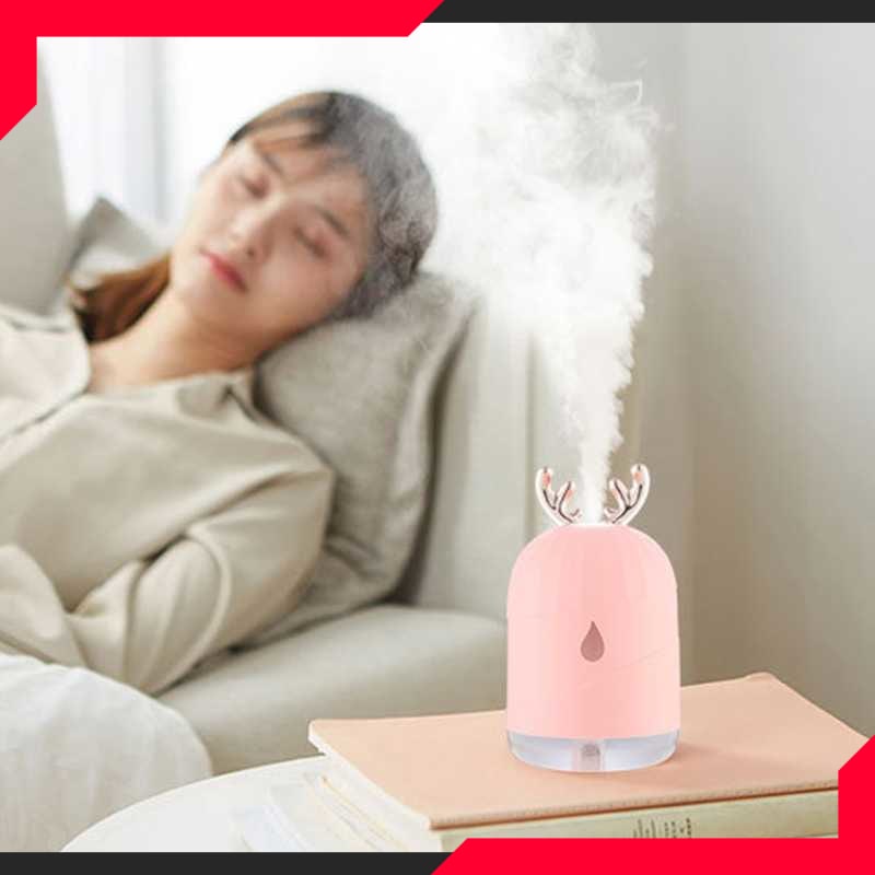Mall Berlato Air Humidifier Aromatherapy Diffuser Cute Design 220ml K-H160 Pelembab Ruangan Aroma