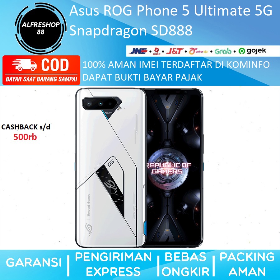 Asus ROG Phone 5 Ultimate 5G 18GB 512GB Snapdragon SD888