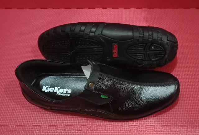 Sepatu Formal Pria/Sepatu Kulit Asli/Sepatu Kerja Pria/Merek Kickers/Sepatu Casual/SlipOnPria