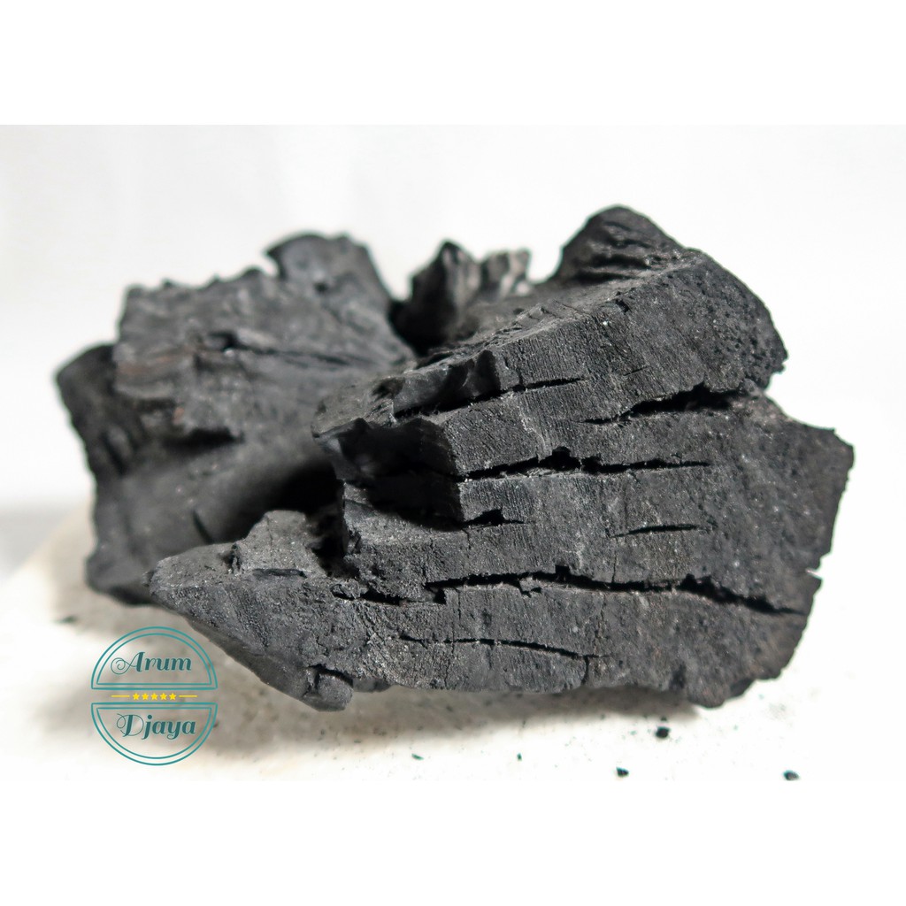 Arang Kayu Areng Kayu Wood Lump Charcoal Packing 500g Shopee Indonesia