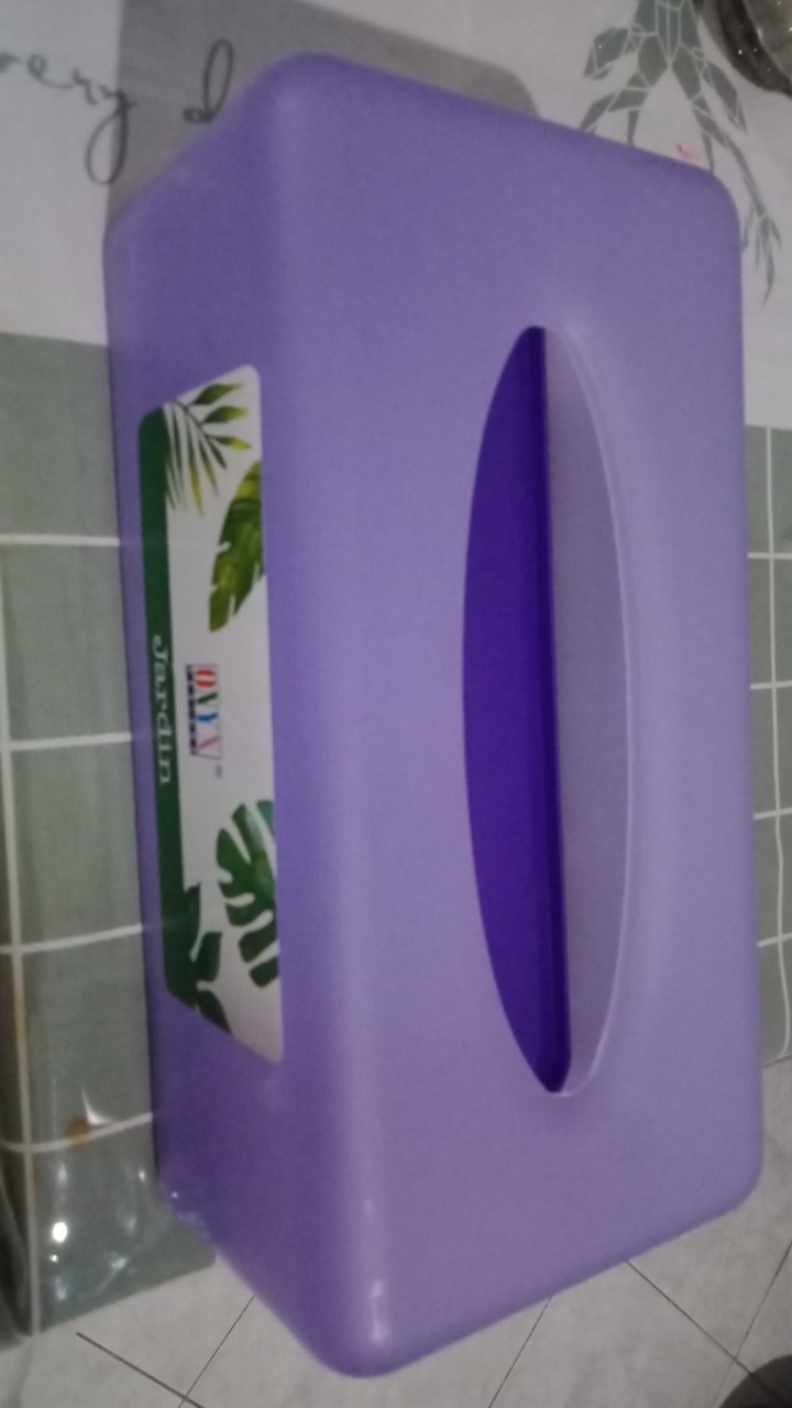 Onyx Kotak Tisu Tertutup Frosty As