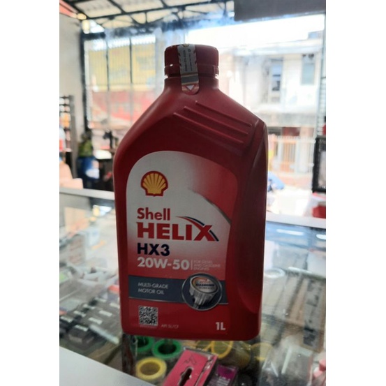 Oli Shell Helix HX 3 20W-50 1L Original