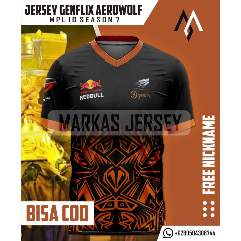 JERSEY GENFLIX AEROWOLF SEASON 7