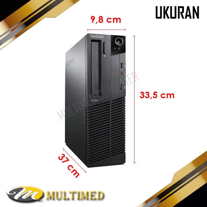 PC Build Up Slim Lenovo - Core I3 - RAM - HDD/SSD