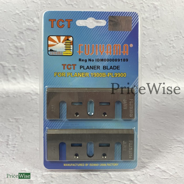 

Mata Pisau Mesin Serut TCT Fujiyama / Pisau Planner / Planner Blade
