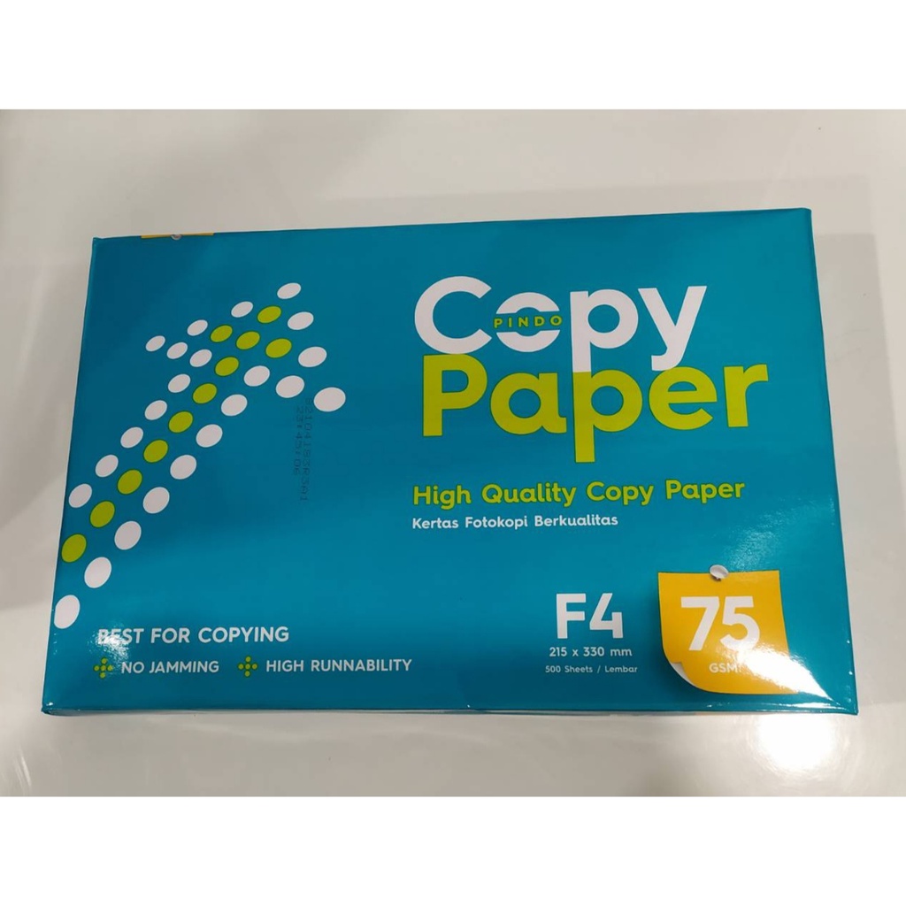 

Kertas HVS Copy Paper F4 75 gram / Kertas HVS Copy Paper F4 75 gsm