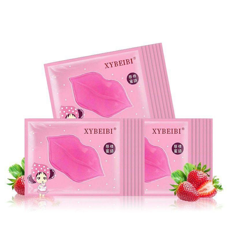 0MASKER BIBIR COLLAGEN LIP MASK XYBEIBI zozu Pelembab Mulut Kering