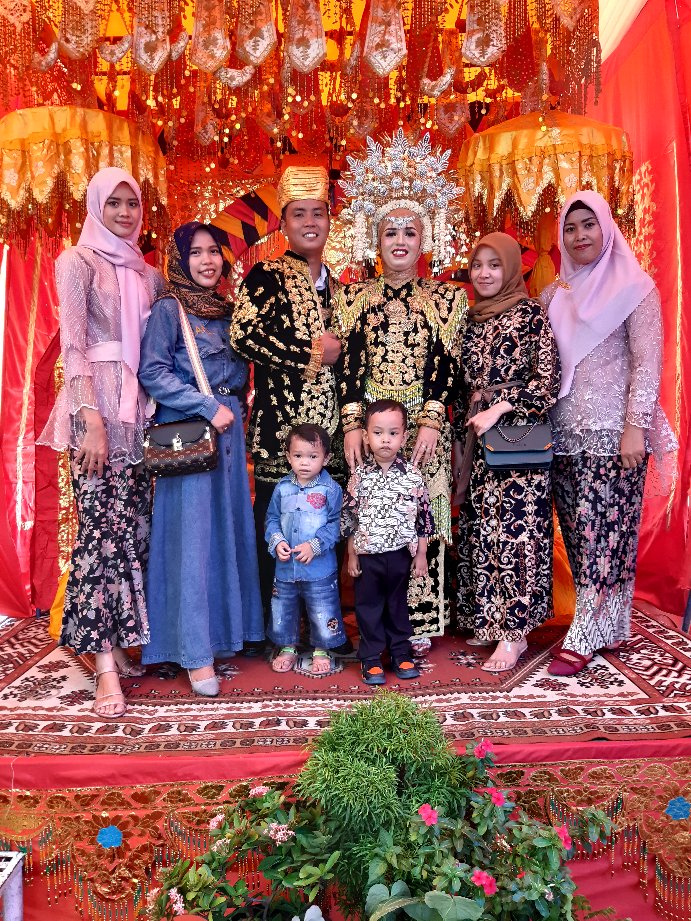 Set Couple Batik / Baju Couple Batik Kebaya / Couple Batik Keluarga / Rok Plisket Duyung Lilit Jumbo