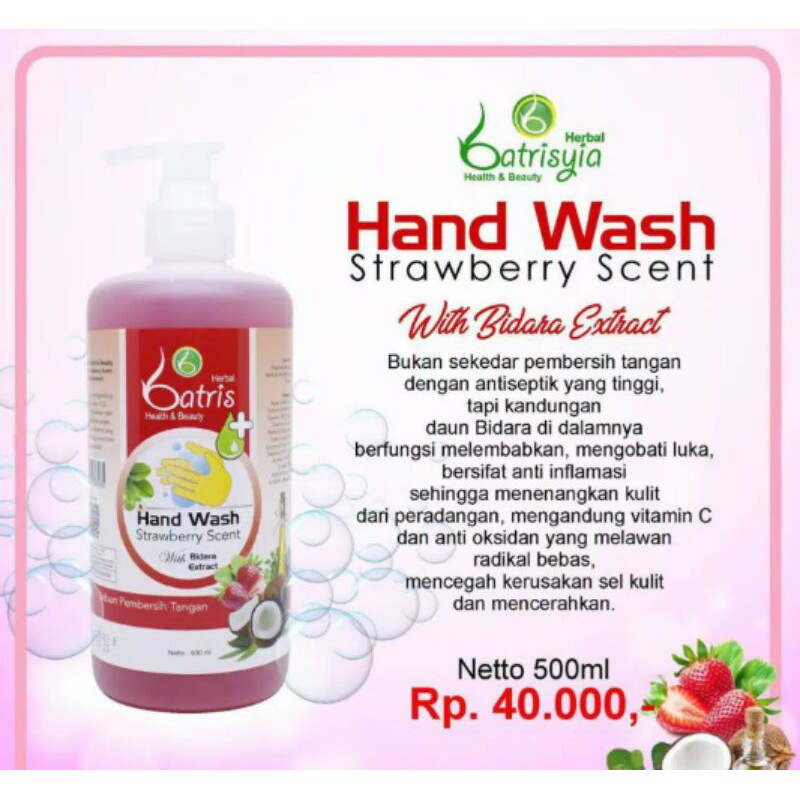 Hand Wash Batrisyia Herbal sabun cuci tangan