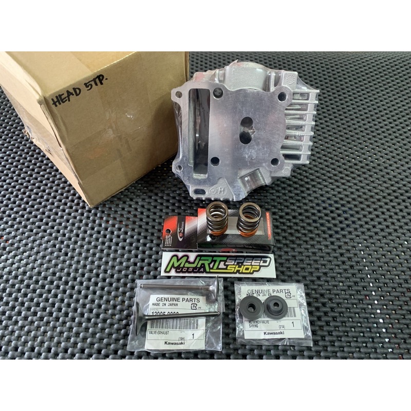 PAKET HEAD BUTA PER KLEP SAMURAI KLEP RETAINER TITANIUM FOR JUPITER Z