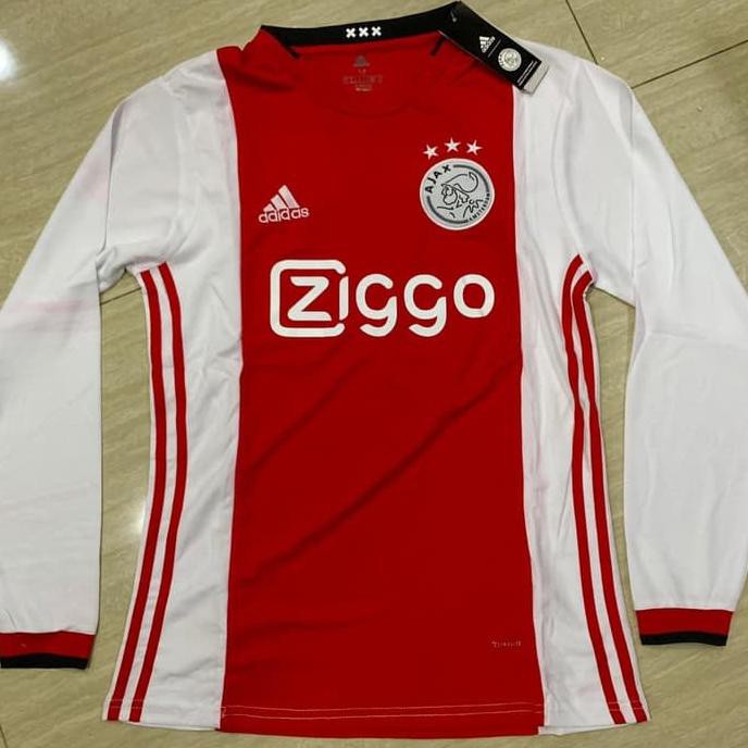 Jersey Bola Ajax Home Lengan Panjang 19/20 Grade Ori Amsterdam Futsal