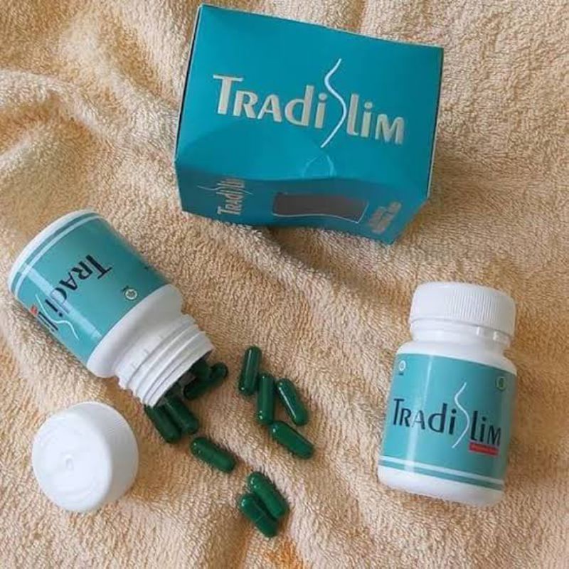 Tradislim - Tradislim asli original 100% Obat Pelangsing Badan diet