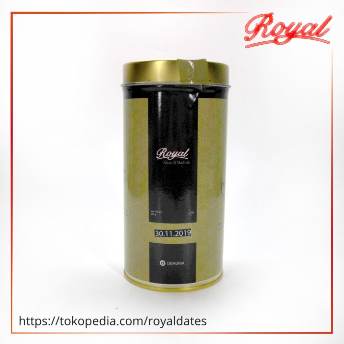 

Kurma Royal Dates Ajwa Al-Madinah 330 gram