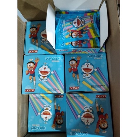 

Permen Doraemon Candy Stick Makanan Pencuci Mulut Berbentuk Stik isi 20pcs