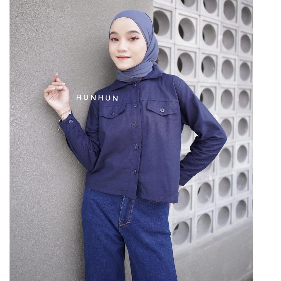 Terbaru.. Blouse Linen / Atasan Linen/ Atasan Polos Terbaru / Blouse Atasan Linen