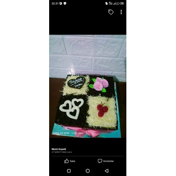 kue ulang tahun murah/brownies/birthdaycake