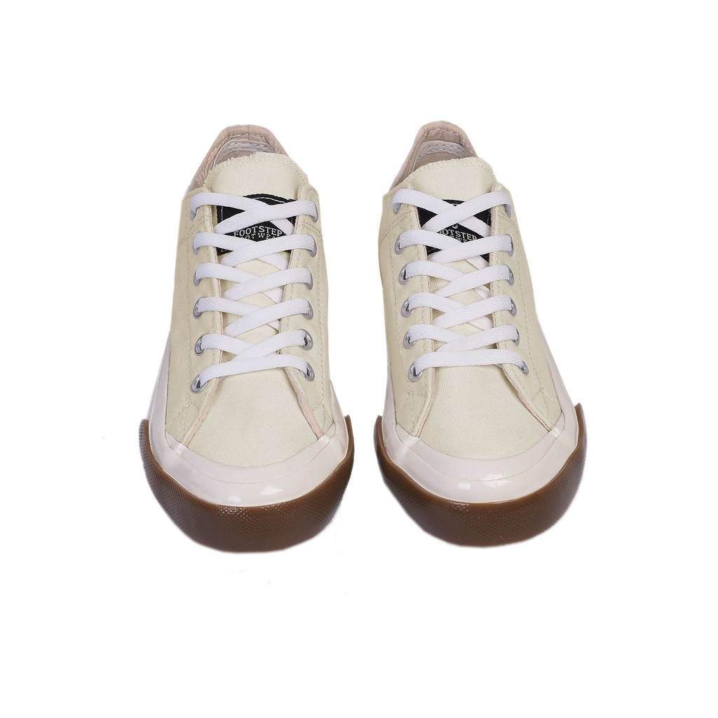 EARTH CLASSIC WHITE |FSTP x FORIND| Sepatu Vulcan Casual Sneakers Vulcanized Lokal Pria Footwear