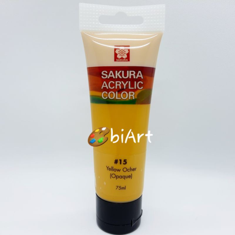 

Cat Akrilik Sakura Acrylic Color 75 ml Yellow Ocher