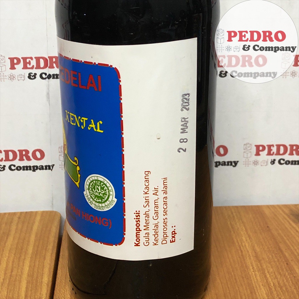 

Pinang Harum Kecap Manis Kental (Super) Sari Kedelai 620 Ml