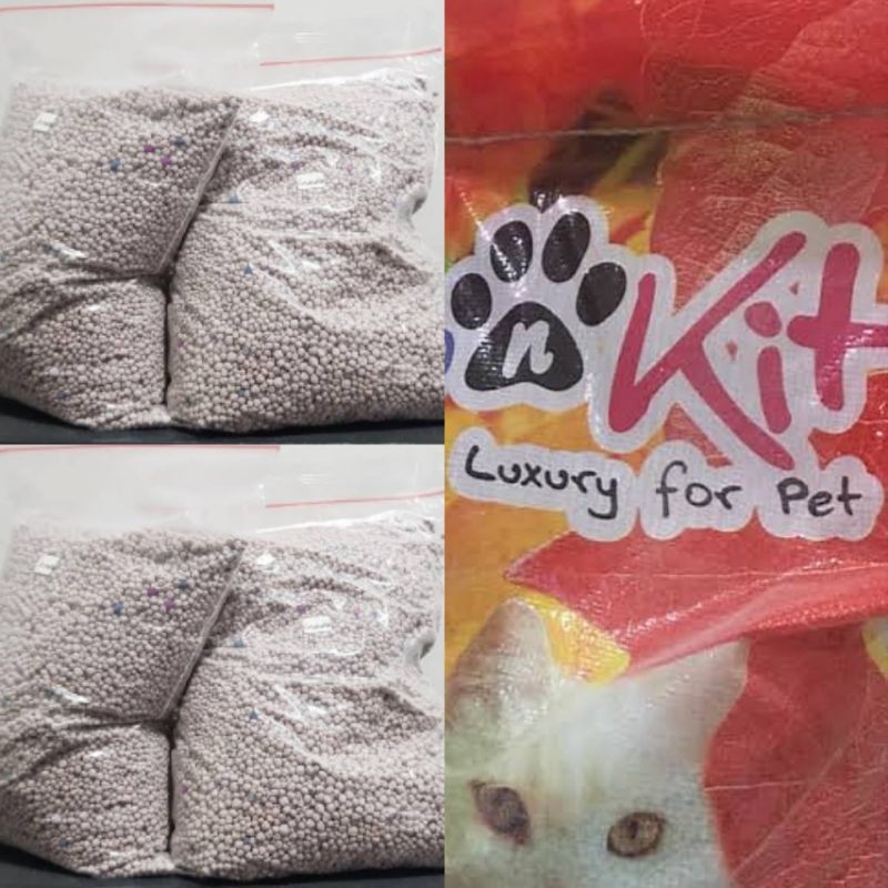 Pasir kucing bentonite cubnkit repack 2kg