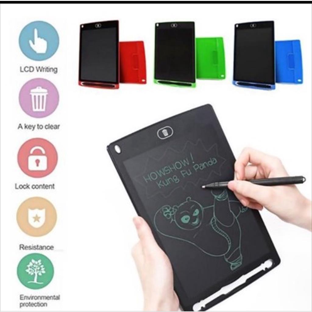 PAPAN TULIS TABLET LCD ANAK + PENSIL