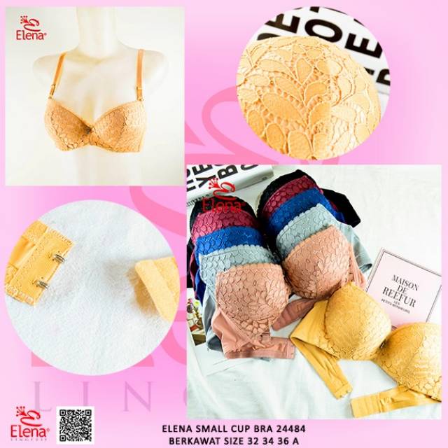 Elena Basic Push Up Bra - 24484