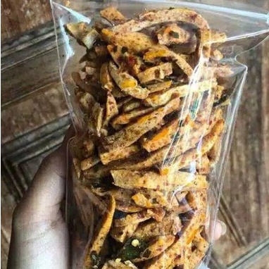Basreng Stick 50-100 Gram Original dan Pedas Daun Jeruk-65 gr Pedas