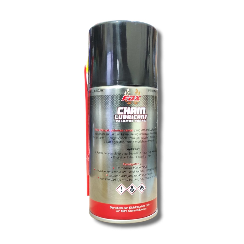 CHAIN LUBE CHAINLUBE 300ML PELUMAS RANTAI SEPEDA MOTOR ANTI KARAT FDX