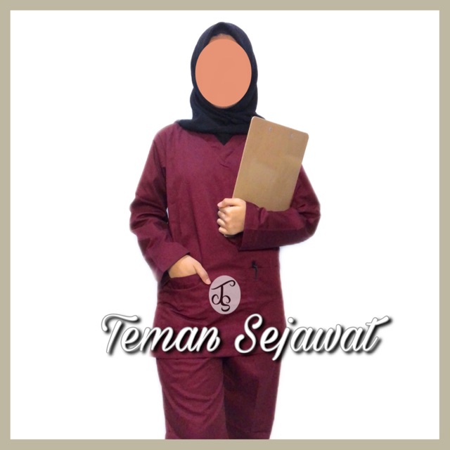 Baju Jaga | Baju OK | AMERICAN DRILL Lengan Panjang READY STOCK!
