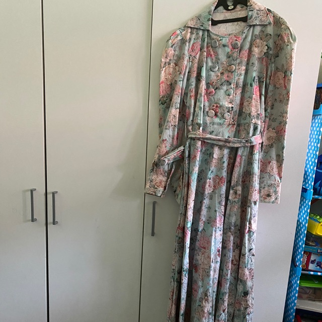Gamis floral / dress floral