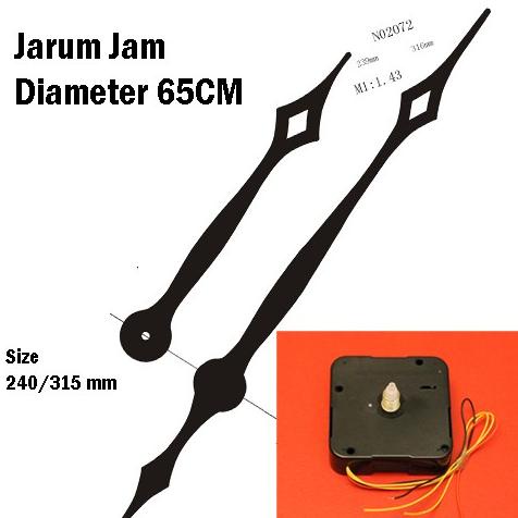 Mesin Jam Dinding Besar tersedia stok