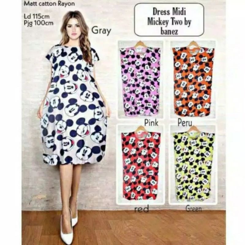 Daster Midi Mouse by Banez