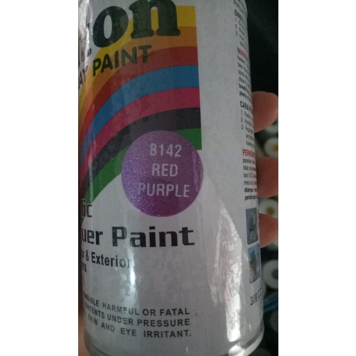 cat semprot pilok pilox diton red purple 8142 300cc