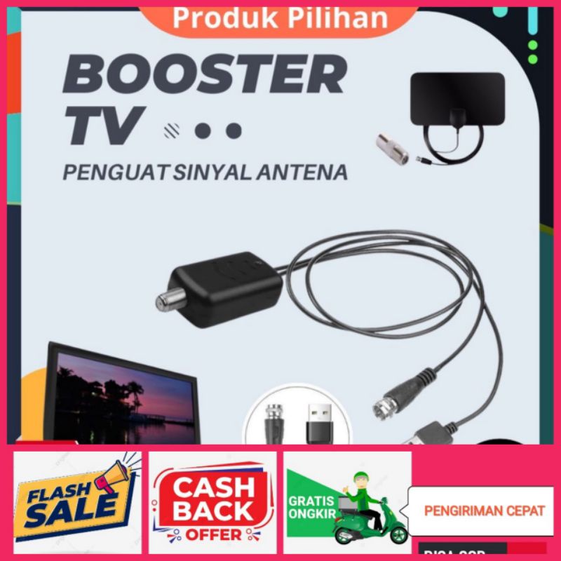 Booster antena tv digital penguat sinyal tv digital