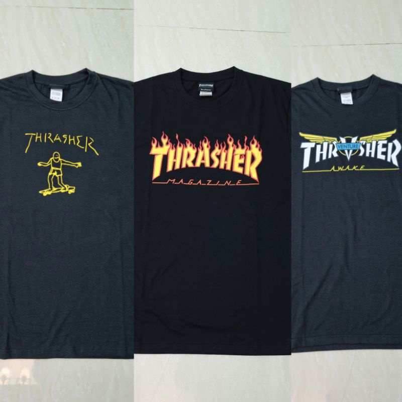 kaos Thrasher original &gt; Van* MoMMA &amp; Shake Junt Tshirt