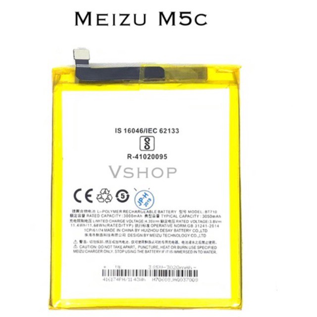 Battery Batre Baterai Meizu M5C BT-710 BT 710 BT710 M710H