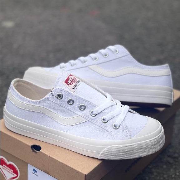 Ventela Public Low White Original - Sepatu Pria Ventela Original