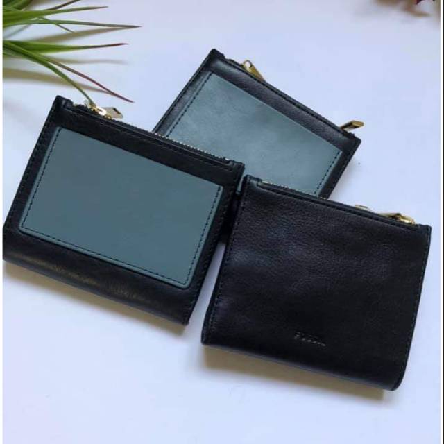 FOSSIL MINI SHELBY WALLET MIDNIGHT NAVY BLUE