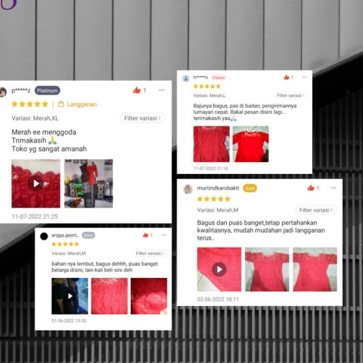 Stok terbatas.. Kebaya Modern Bunga Tempel Full Payet