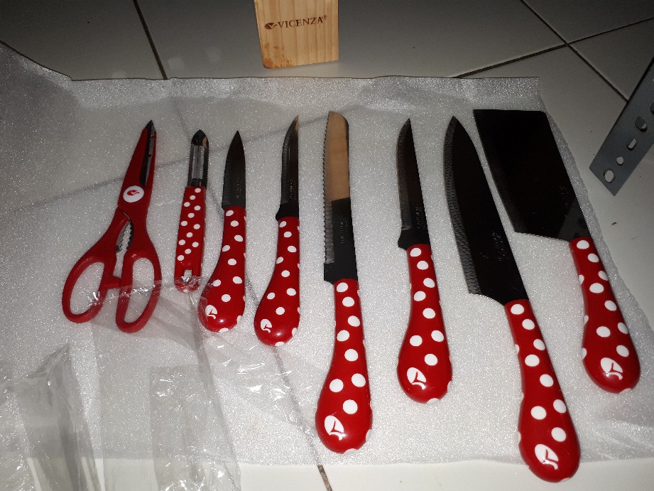 Pisau Set Polkadot V918kp<br />