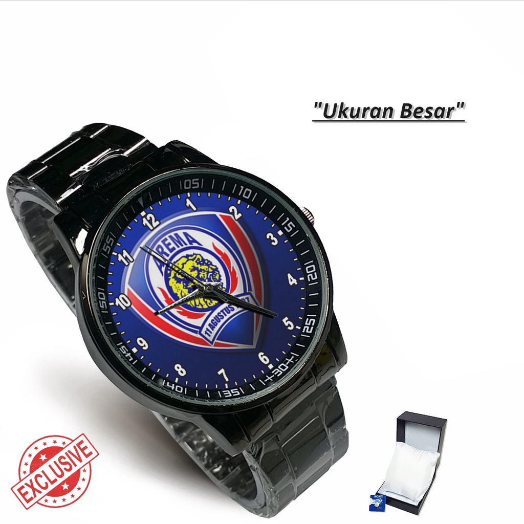 Jam Tangan Rantai Couple AREMA 11 AGUSTUS 1987 - 1 (Awesome)