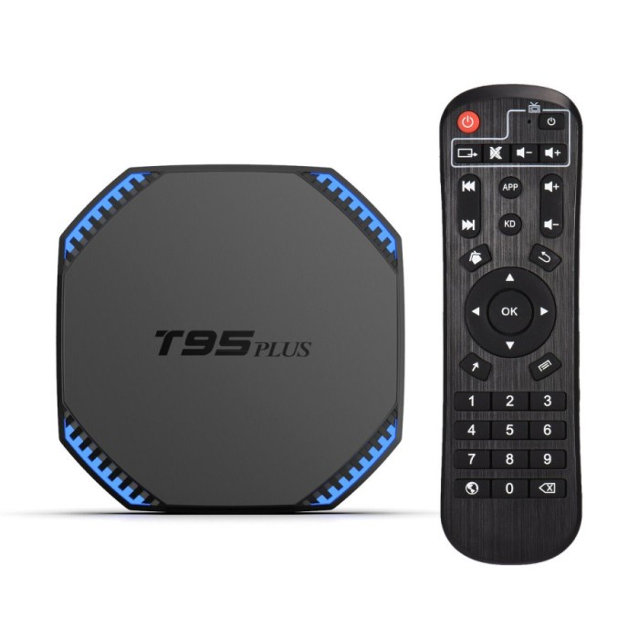 TJBOX T95 Plus 4/32 GB Android TV Box RK3566 OS 11.0 Dual Wifi BT4.0 - Tv Box Saja murah