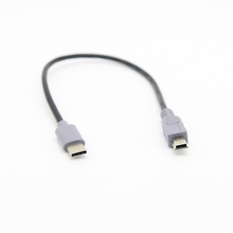 VIVI   1M USB Type C 3.1 Male To Mini USB 5 Pin B Male Plug Converter OTG Adapter Lead Data Cable for Mobile Macbook Accessories