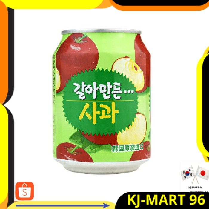 

KOREAN FOOD/MINUMAN KOREA HAITAI APPLE JUICE FRESH WITH REAL PULP-JUS KOREA SEGAR DENGAN BUAH ASLI