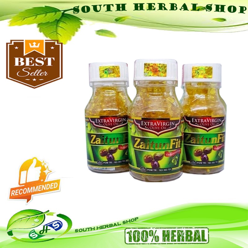 

ZaitunFit 200 Kapsul ( Extra Virgin Olive Oil ) / Zaitun